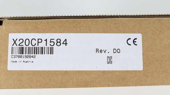 Plc di automazione di X20CP1584 B&R un CPU di 0,6 gigahertz con 256 il modulo di sistema di MB DDR2 SDRAM X20