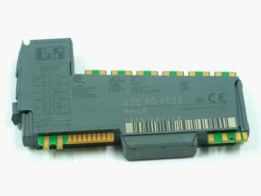 Uscite analogiche ±10 del modulo 4 dell'ingresso/uscita del sistema SpA di X20AO4622 B&amp;R X20 V o 0 - 20 mA/4 - 20 mA