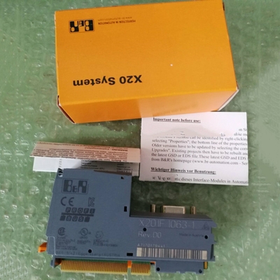 Modulo di interfaccia del Plc di X20IF1063-1 B&amp;R X20 con un'interfaccia di DP V1 di PROFIBUS