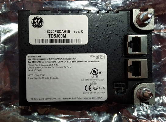 GE IS220PSCAH1A GENERAL ELECTRIC IS200 Modulo I/O Pack per applicazioni di automazione industriale in stock