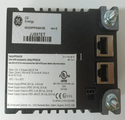 GE IS220PPDAH1B Sistema di distribuzione di energia di General Electric per il sistema Mark VIe