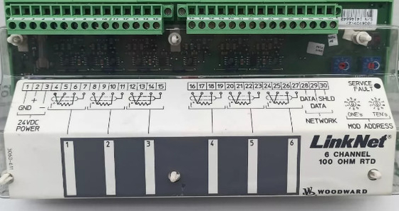 Woodward 9905-970 Modulo di ingresso a 6 canali 24 Vdc da -40°C a +85°C In stock
