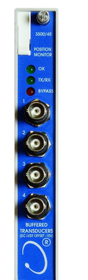 Bently Nevada 3500/45 176449-04 Monitor di posizione accetta input dai trasduttori di prossimità