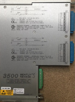 Bently Nevada 3500/42M-04-00 135489-01 Modulo I/O con barriera interna