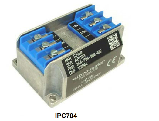 IPC704 244-704-000-511 Condizionatore del segnale per sensori che utilizzano materiali piezoelettrici standard