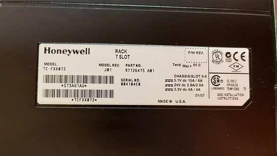 TC-FXX072 Honeywell 7 slot card rack chassis per modulo DCS modulo PLC