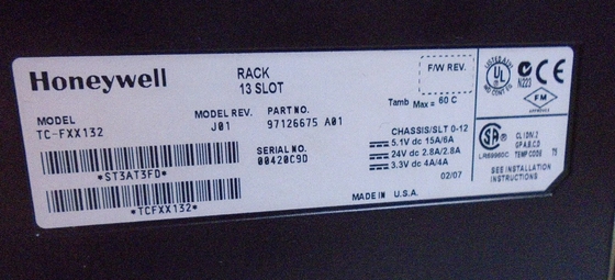 TC-FXX132 Honeywell Experion 13 Scalatore di telaio per modulo PLC in magazzino