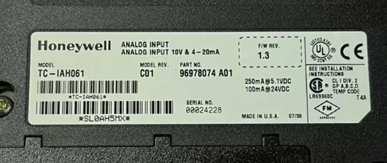 TC-IAH061 Honeywell Experion Modulo di input analogico Modulo PCL In magazzino