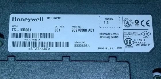 TC-IXR061 Honeywell Experion Modulo di ingresso analogo Modulo DCS Modulo PLC
