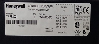 TK-PRS021 Modulo processore di controllo Honeywell Processore di controllo ControlLogix C200