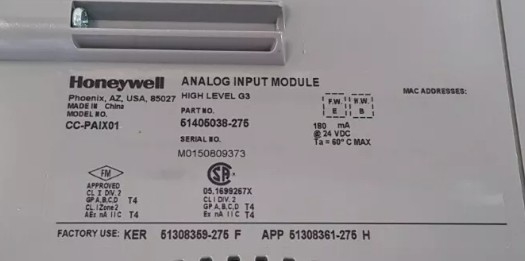 CC-PAIX01 Modulo di ingresso analogo Honeywell per modulo PLC Nuovo e originale