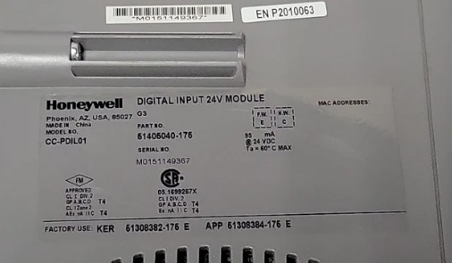 CC-PDIL01 Honeywell Digital Input 24V Module Nuovo di zecca con garanzia di un anno