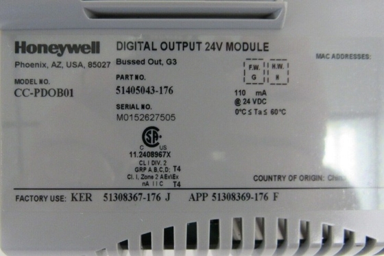 CC-PDOB01 Honeywell Digital Output 24V Modulo 51405043-175 Modulo in stock