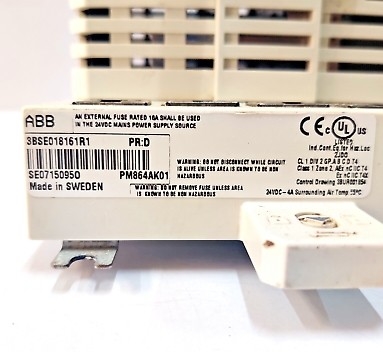 ABB PM864AK01 3BSE018161R1 AC 800M Unità di elaborazione CPU I/O Modulo