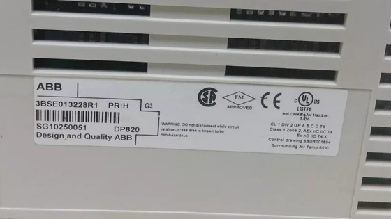 ABB DP820 3BSE013228R1 Contatore di impulsi RS-422 Modulo DCS Parti in magazzino