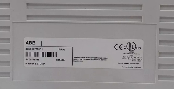ABB TB840A 3BSE037760R1 Modulobus Cluster Ottico Modem Per 1+1 Operazione Ridondante