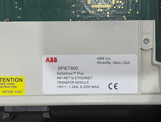 ABB SPIET800 INFI-Net Ethernet CIU Transfer Module Modulo di comunicazione