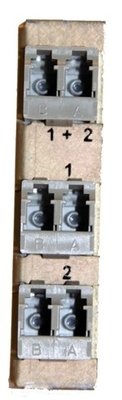 Foxboro P0926AH FIBER SPLITTER COMBINER Unità di distribuzione passiva in fibra ottica, ognuna diretta ai 2 concentratori