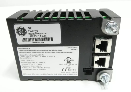 GE IS220PVIBH1A Vibration I/O Pack BPPB Mark VIE Controller System Terminal Board