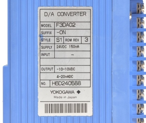F3DA02-0NS1 YOKOGAWA Modulo di uscita digitale analogico D/A Converter PLC