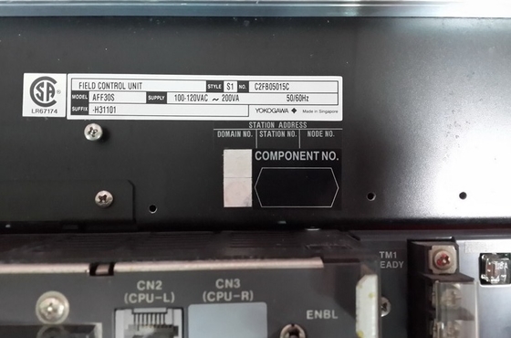 AFF30S-H31101 Modulo DCS YOKOGAWA 100-120 V CA 200 V A Unità di controllo sul campo 50/60 Hz