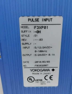 F3XP01-0HS1 YOKOGAWA Moduli contatori ad alta velocità con multicontrolatore senza portata
