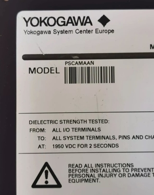 PSCAMAAN YOKOGAWA Fornitore di moduli analogici critici