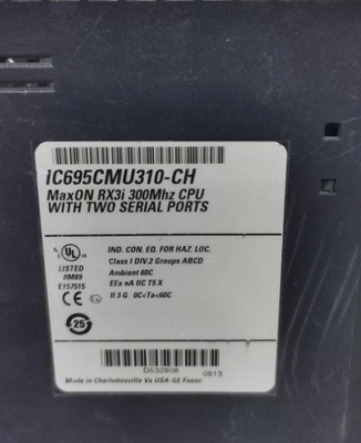 IC695CMU310 GE PAC Systems RX3i Max-ON Hot-Standby Redundancy CPU Redundancy utilizzando due sistemi RX3i