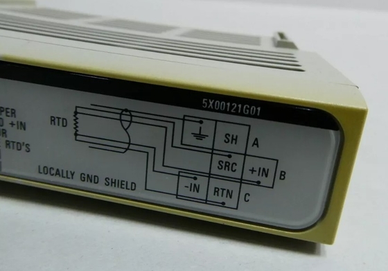 5X00121G01 Westinghouse Ovation 8 Canali RTD Informazioni sul cablaggio del blocco terminale