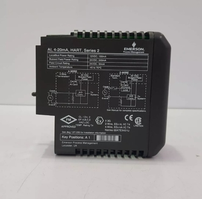 KJ3222X1-BA1 Emerson EPRO AI 8 CH 4-20mA HART CARD SERIE 2