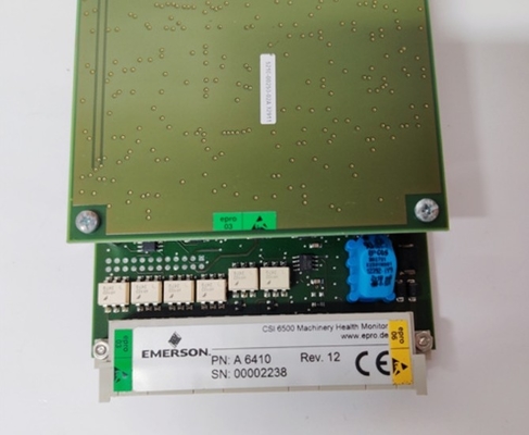 A6410 Valvola Emerson e monitor di espansione del caso per AMS 6500 Monitor di salute delle macchine