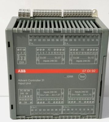 07DI92 GJR5252400R0101 ABB Advant Controller 31 Unità di ingresso 07 DI 92