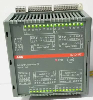 07DI92 GJR5252400R0101 ABB Advant Controller 31 Unità di ingresso 07 DI 92