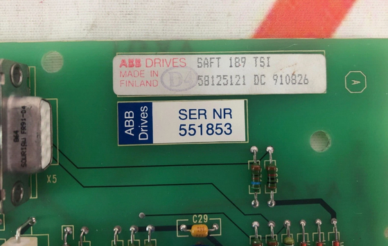 SAFT 189 STI 58125121 Tabella di interfaccia ABB