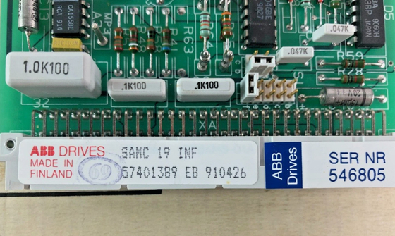 SAMC 19 INF 57401389 ABB CARTA D'INTERFAÇA DEL MICROPROCESSORE