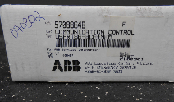 USART86-8CH+MEM 57088648 Tabella di controllo della comunicazione ABB
