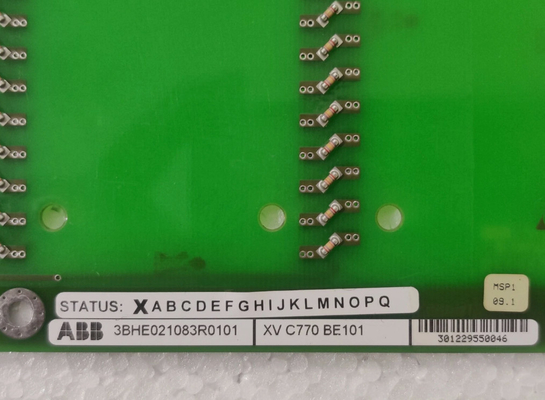 XVC770BE101 3BHE021083R0101 Tavola ABB HVD rivestita