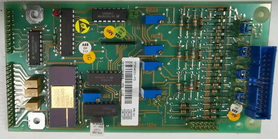 YPG110E YT204001-FD Tabella di controllo ABB