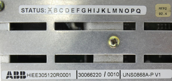 UNS0868A-P V1 HIEE305120R0001 ABB Ver. Modulo di alimentazione