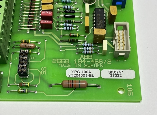YPG106A YT204001-BL ABB terminale di ingresso analogo