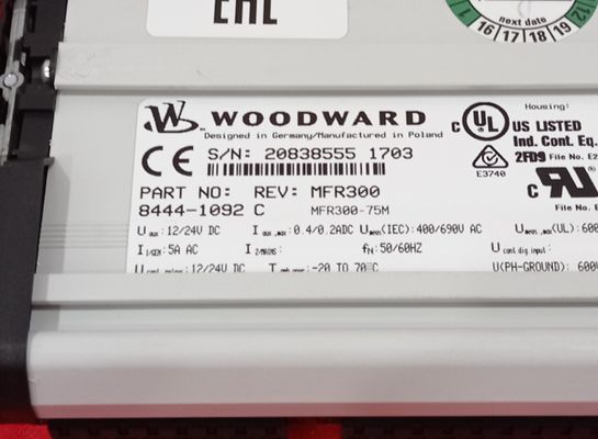 8444-1092 Woodward MFR300 kW Transducers with Protection