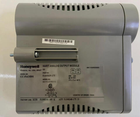 Honeywell CC-PAOH01 Modulo di uscita analogica HART ad alte prestazioni a 16 canali per segnali analogici da 4 a 20 mA