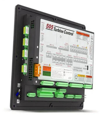 Woodward 8200-1302 505D Serie Digital Governor Turbine Controller con accuratezza di controllo della velocità ± 0,05%, 8 input configurabili e tempo di risposta inferiore a 10 ms