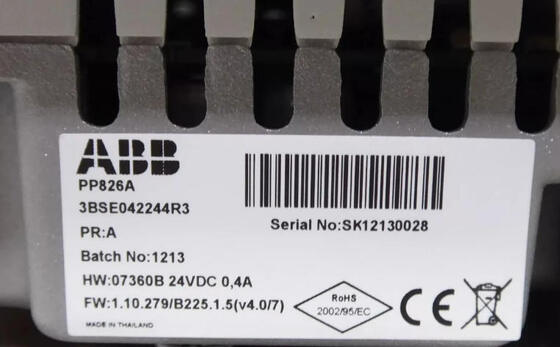 PP826A 3BSE042244R3 ABB Controllo IT Industrial Operator Panel Prodotto