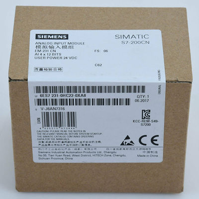 unità simatic del modulo di EM 231 del CN del CPU di Siemens 6es7231-0hc22-0xa8 Siemens s7-1200 entrata analogico