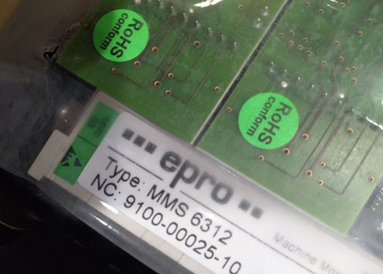 Monitor a doppio canale di velocità di rotazione di mms 6312 del sistema di controllo distribuito del DCS MMS6312 Epro