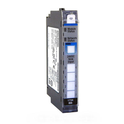 Il Manica di dc 8 di 1734-IB8 Allen Bradley Module 24V affonda i moduli 1734 di Io