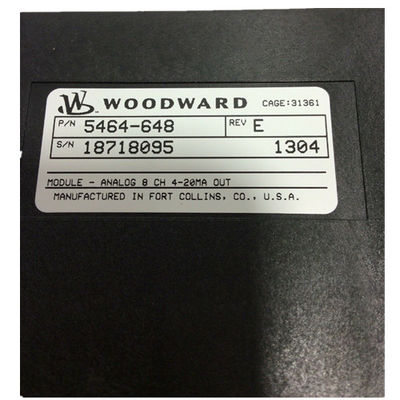 5464 648 DCS dello SpA analogico del modulo di Manica del modulo 8 di Woodward