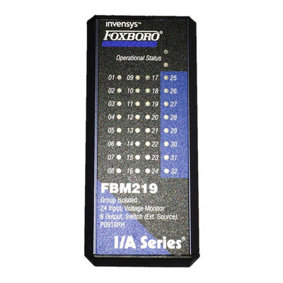 Fbm219 Fbm 219 Foxboro parte il Manica del DCS ha isolato il monitor P0914TR di tensione in ingresso 32