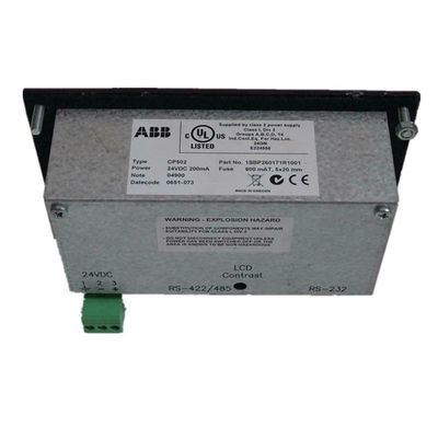DCS LCD 1SBP260171R1001 dell'ingresso/uscita terminale retroilluminato industriale del pannello dello SpA HMI di CP502 ABB